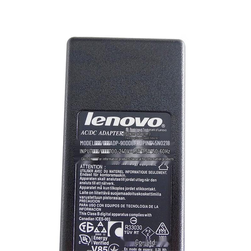 Lenovo 90W Laptop Power Adapter