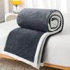 Thick Milk Velvet Double-sided Leisure Blanket Air Conditioning Blanket Towel for Summer Use
