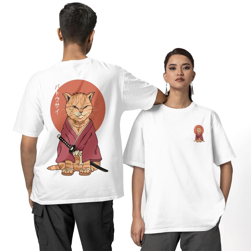 Mens T-Shirt Bushi Cat T Shirts Leisure japan Summer Tee Shirt Streetwear Design Cotton Tops Gift