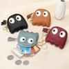 Cartoon Cute Coin Purse Leather Coin Purse Mini Niche Design Korea Ins Soft First Leather Coin Purse Girls Nice Gift