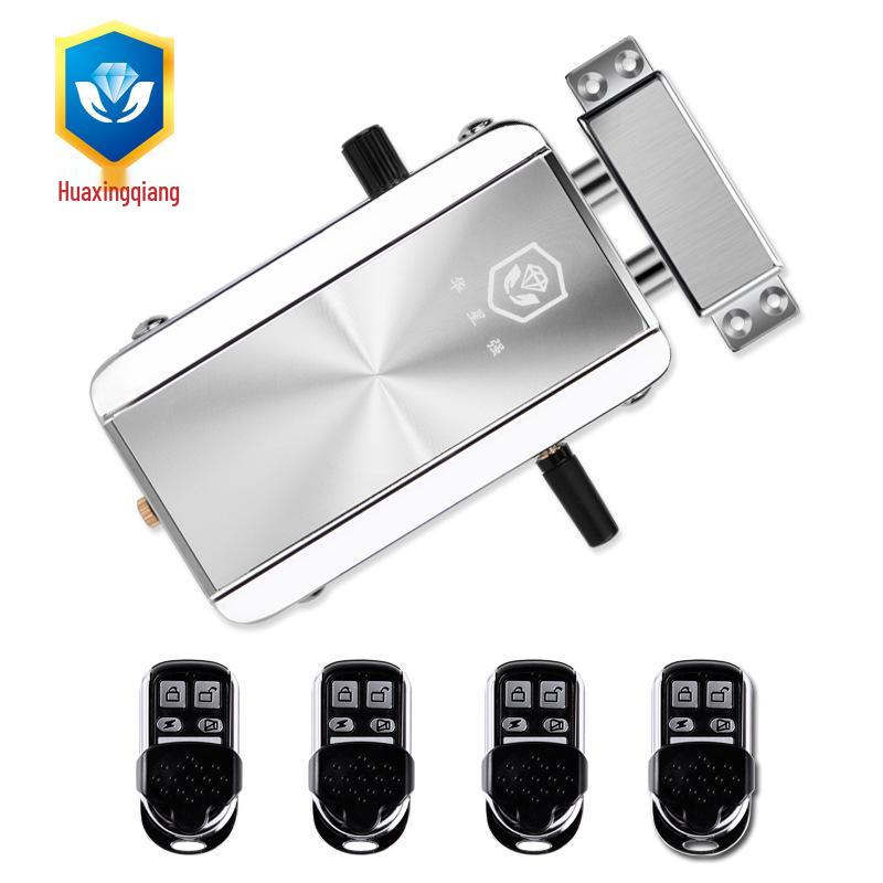 Huaxingqiang 909 Smart Bluetooth Anti-theft Concealed Electronic Lock with Password and 2 Remote Controls