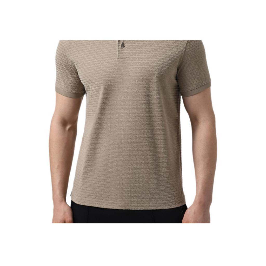 Emporio Armani Short Sleeve Solid Polo Shirt Men tops EM001283-AF10017-F6063