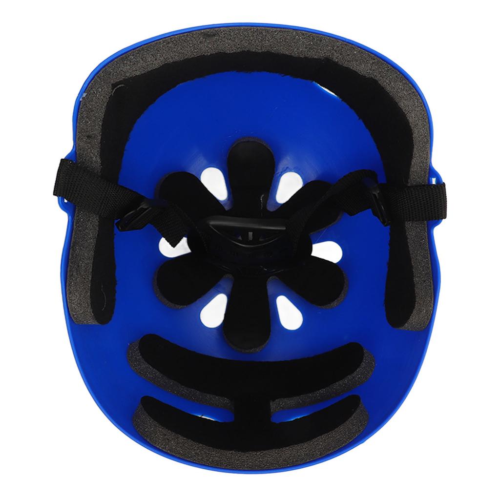 Children Bicycle Helmet Lightweight Safety Shock Absorption Sturdy Construction Breathable Kids Skate Helmet Blue