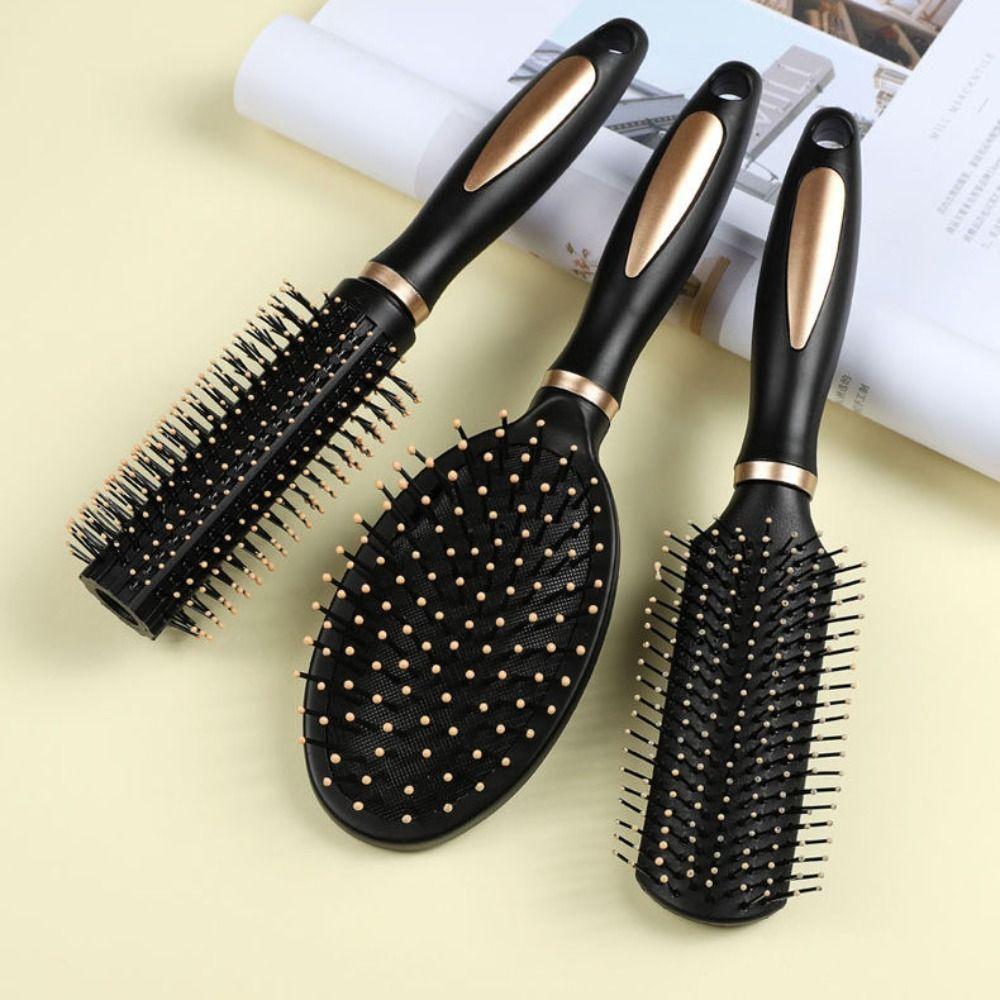 Plastic Wide Teeth Hair Comb Detangling Scalp Massage Comb Air Cushion Combs  Hollowing