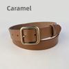 Belt Women's Pin Buckle Casual Versatile Retro Belt Women's Japanese Buckle Jeans Belt
