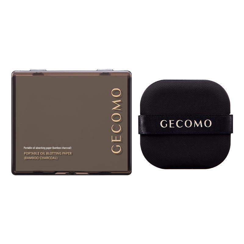 GECOMO Puf Ayna Yağ Emici Kağıt: Taşınabilir, Uzun Süre Kalıcı Bambu Kömürü, Erkek ve Kadınlar İçin, Yağ Kontrolü Makyaj Tazeleme.