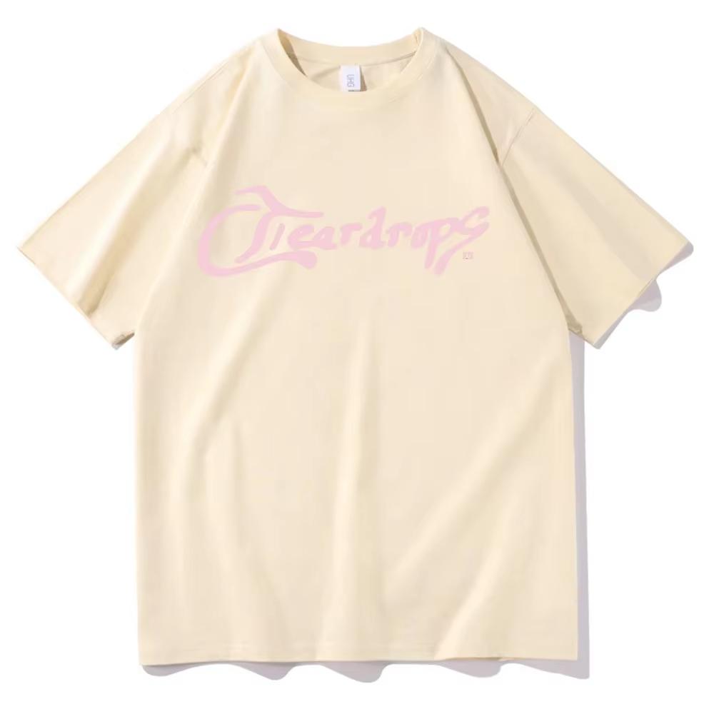 Liam Payne Teardrops T-shirt RIP Cotton Men's Women Clothing Tribute Singer Rip LP1 Album Same Short-sleeved Top Oversized  Tee
