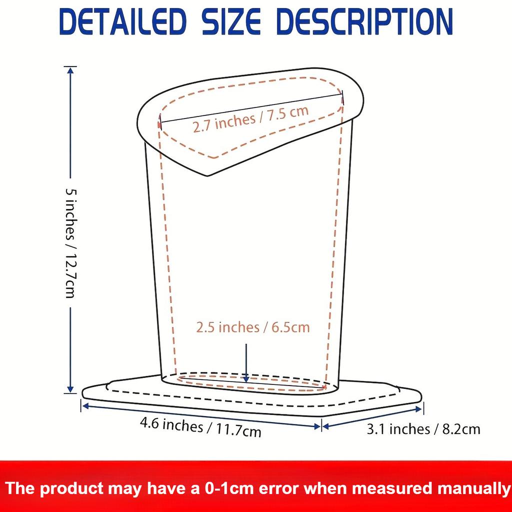 1 Stück Plüsch-Brillenetui mit Deckel - Brillen-Aufbewahrungsbox, Kratzfester Brillenhalter mit Deckel, Kompatibel mit Brillen