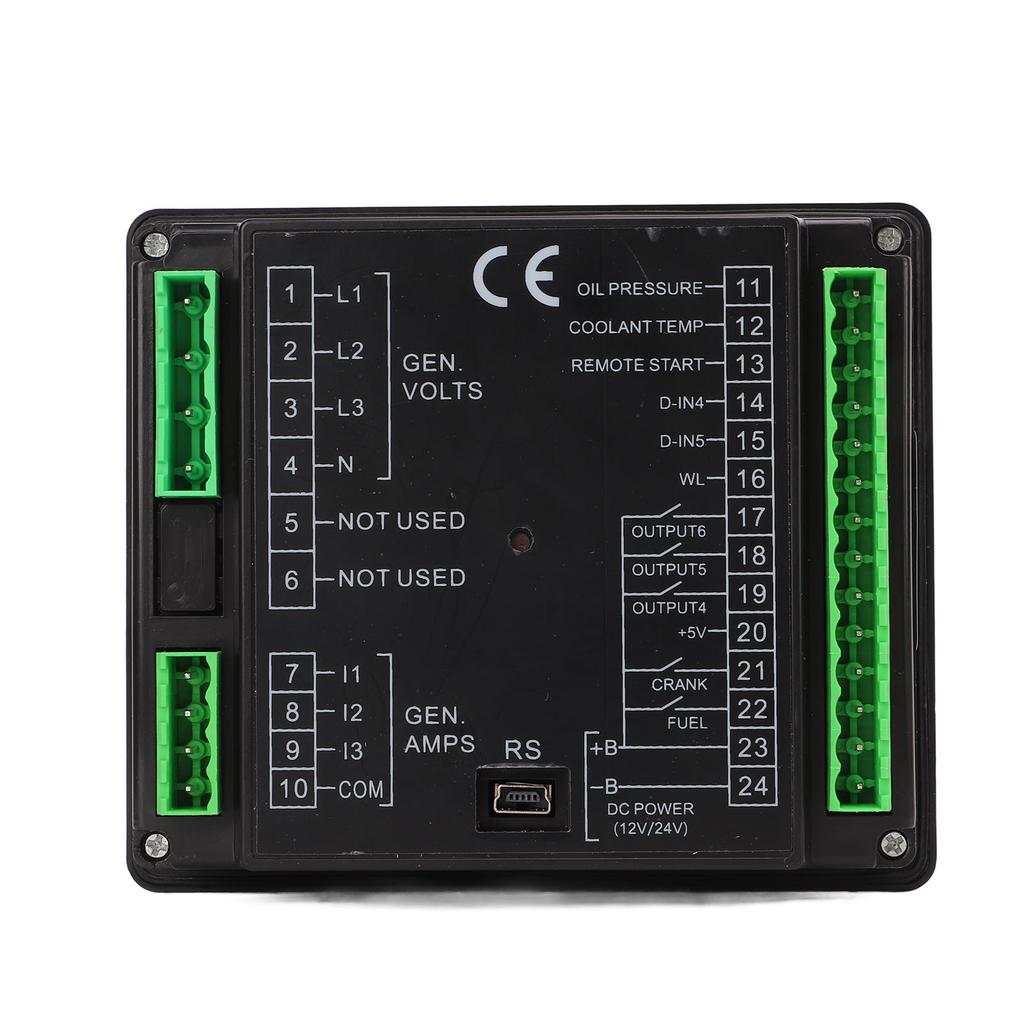 Diesel Generator Controller Integrated Multifunctional Diesel Generator LCD Control Module Panel 180mA 8‑35V