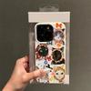 Funny Cat Phone Case For Iphone 17 17E 16E 15 Pro Max 12 14 11 16 13 Transparent Ultra-Thin Protective Shell Coque