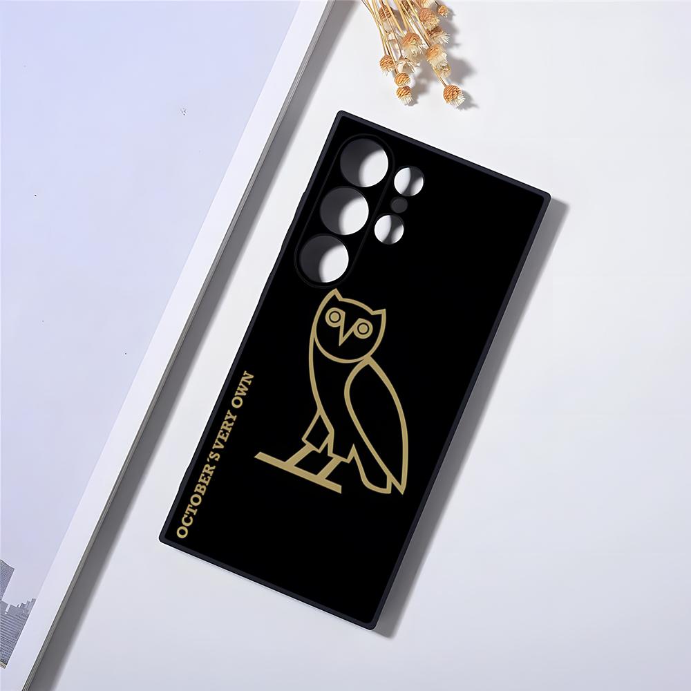 Drake O-OvO OWL Phone Case For Samsung S24 Ultra S25 S23 Fe S22 S20 S21 Plus A16 A54 A34 A24 A53 A16 Cover