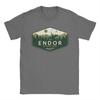 Endors National Park Home of the Ewoks T-Shirt for Men Tatooines  Tee Shirt O Neck Short Sleeve T Shirt Gift Idea Clothes