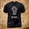 Rage Against The Machine Band Hand Up Black T Shirt Full Size S-5XL Unisex T-Shirt