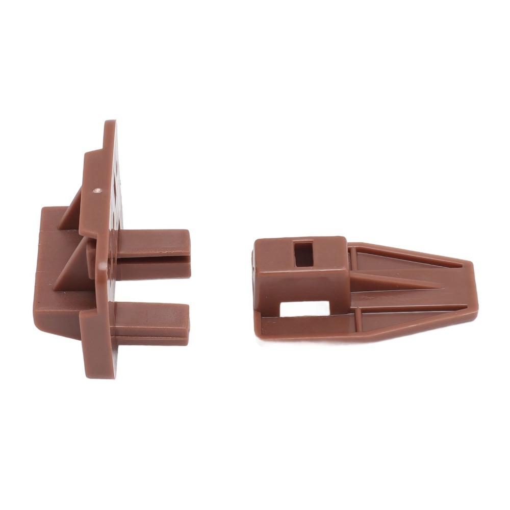 10 Set With Screws Drawer Track Guide Plastic Drawer Replacement Parts Drawer Slide Glides Drawer