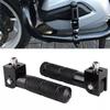 Motorcycle Footpegs CNC Aluminum Motor Bike Universal Folding Footrests Foot Pegs Premium Rear Foot Pedals For ATV UTV Go Kart