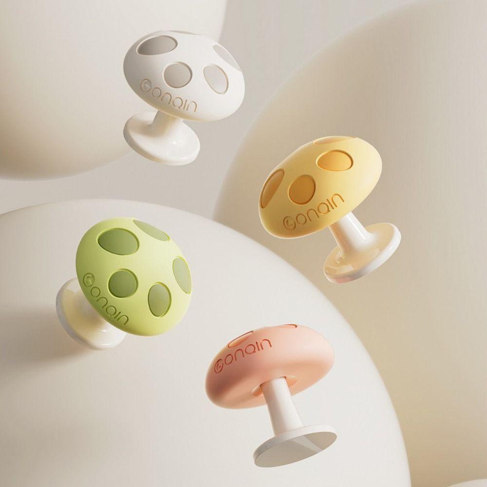 Adhesive Toilet Press Button Mushroom Shaped Toilet Presser Universal Water Tank Push Switch