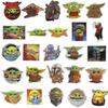 Baby_Yoda Stickers [50 Pieces] Laptop Vinyl Waterproof Sticker, Water Bottle Car Cup Computer Guitar Skateboard Luggage Bicycle Bumper,Children's Gift