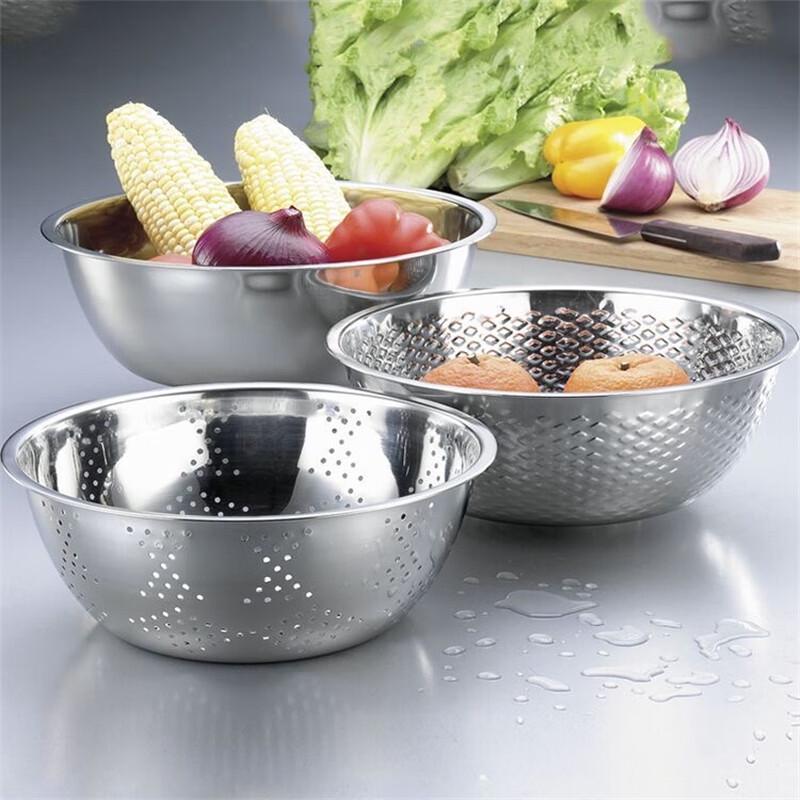 Aiyiyaoxuan Odessa Stainless Steel Rice Sieve Set