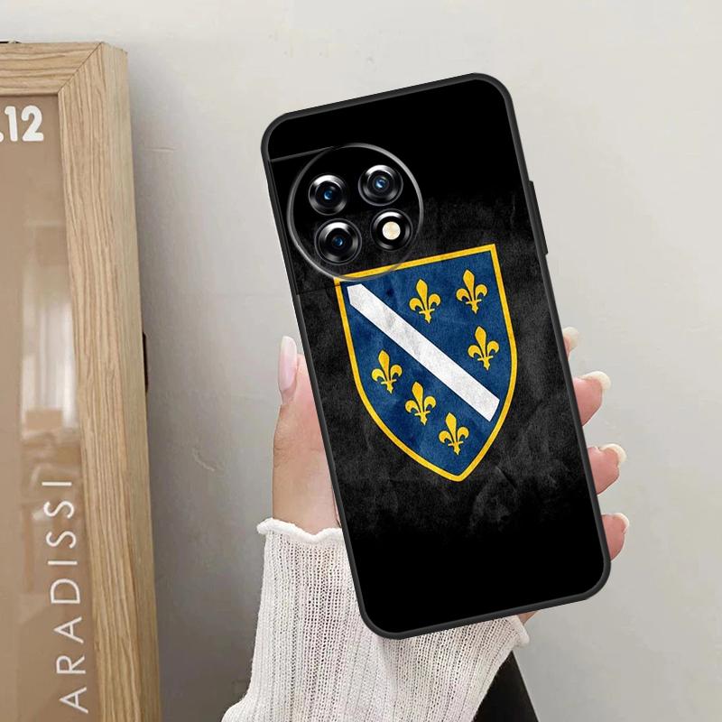 Bosnia Flag Case For OnePlus Nord CE 5 3 4 Lite N20 N30 OnePlus 13T 10T 8T 11 12 13 15 R 9 10 Pro Cover
