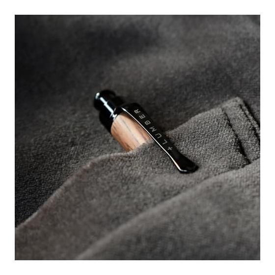 2mm Lead Holder Pencil - Premium Walnut Wood, Mechanical Pencil Design, 2mm Lead Diameter