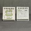 Glückskatze Themen 2026 Mini-Tischkalender Ins Style Dekoration Für Studenten Büro Schreibtisch Organizer Niedlicher Terminplaner
