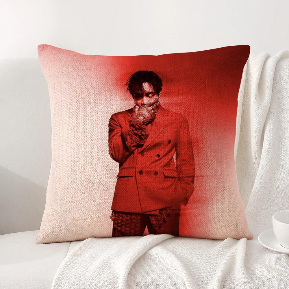 D-Dpr Ian Saint Pillow Case Natural Linen Organic Fabric Double-Sided Printing Breathable Perfect Gift For Decor