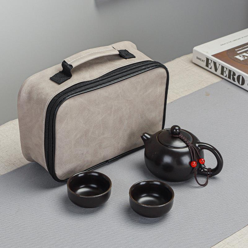 

Деловые подарки Путешествия Керамический Дин Кунг-фу Чайный набор Мероприятие Портативный Сувенир