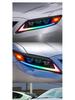 Camry Headlight Assembly with RGB Daytime Running Lights & Flowing Turn Signals (09-11 US Model)