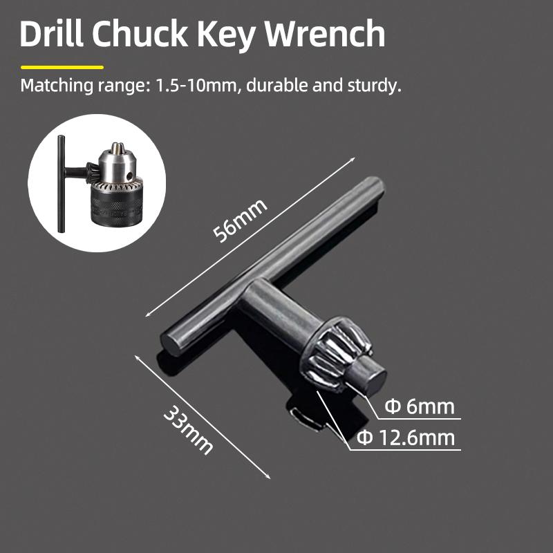 1Pc 1.5-10mm OR 0.8-10mm 1/4" Hex Shank Drill Chuck Keyless Drilling Quick Change Bit Adapter Converter Woodworking Power Tool