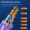 SAMZHE CAT7 10 Gigabit Dual Shielded Pure Copper Ethernet Cable