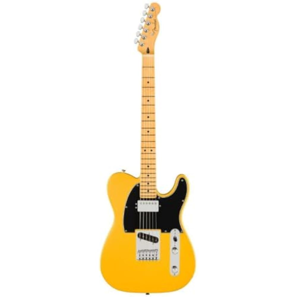 Fender Electric Guitar Player II Modified Telecaster® SH, Maple Fingerboard, Sunshine Yellow With...
