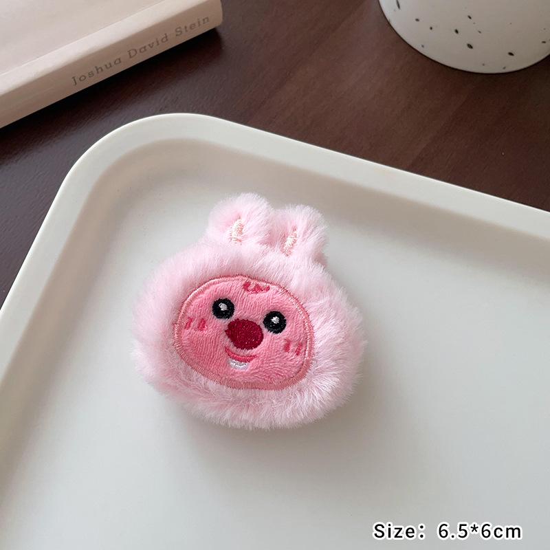 Japanese Kawaii Sunflower Panda Plush Brooch - Adorable Pin for Clothes, Bags, and Accessories.