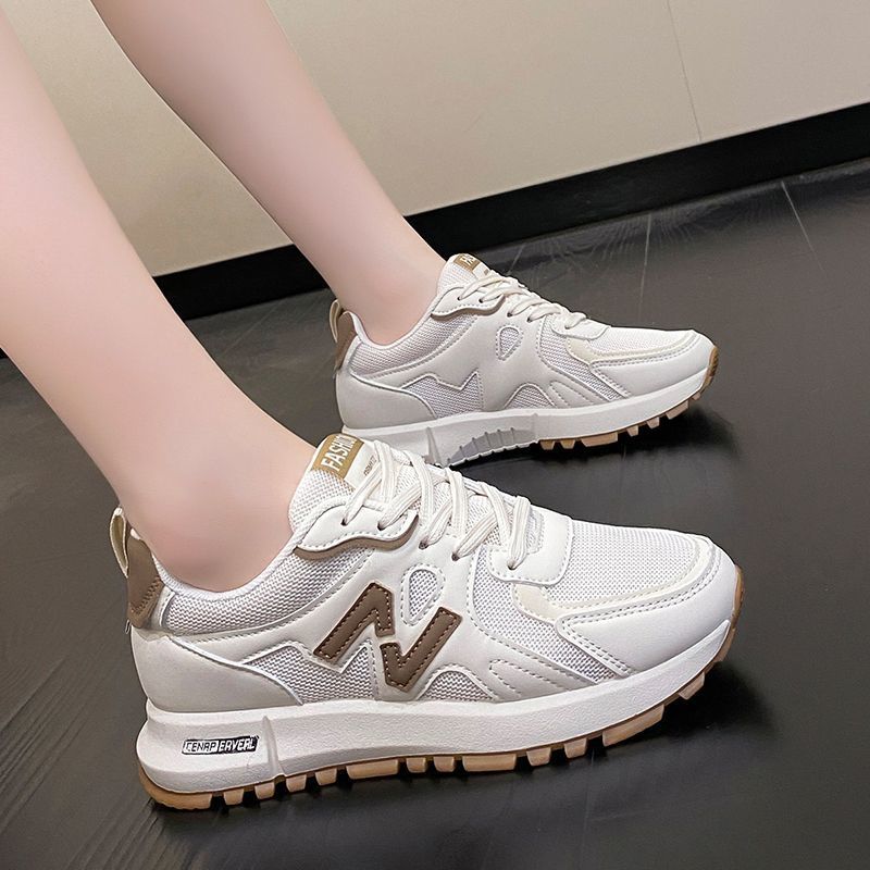 Dopamine Women's Shoes Sports Running Shoes Summer and Autumn New Wear-resistant Ultra-light Soft Sole Niche Light Shoes