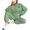 2026 Autumn/Winter Women's Jacquard Long-Sleeve Sweatshirt and Pants Set