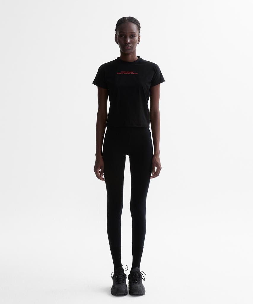 Minasu Venode Runfree Crop Tshirts_Black (Crop Fit)