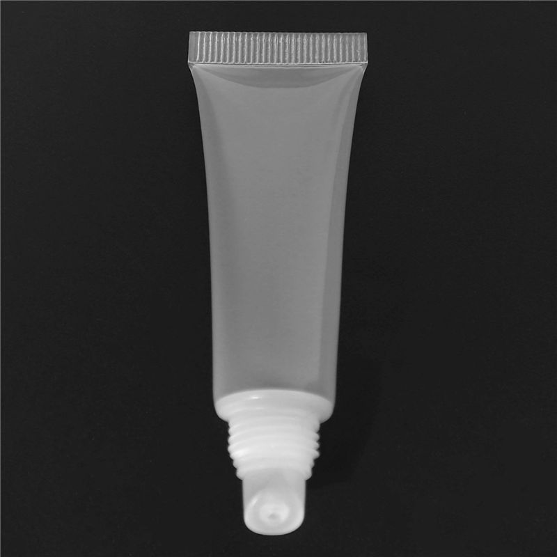 LITE-250 Pack 10Ml Lip Gloss Tubes Empty Lotion Refill Tubes Soft Squeeze Tubes For DIY Travel Distribution Bottle