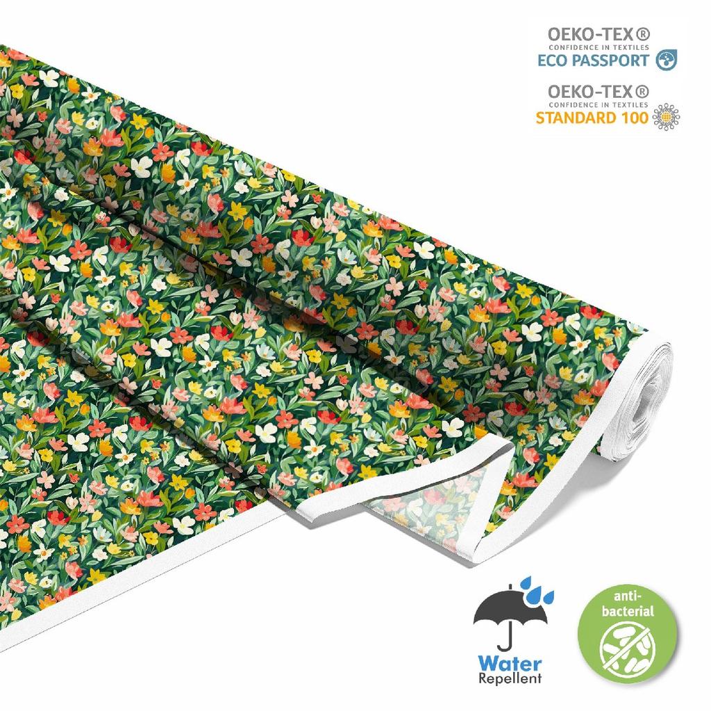 Outdoor Dekostoffe Oxford - Motiv Frühling I Dx7383
