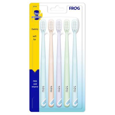 FROG Adult Soft Bristle Toothbrush Family Set