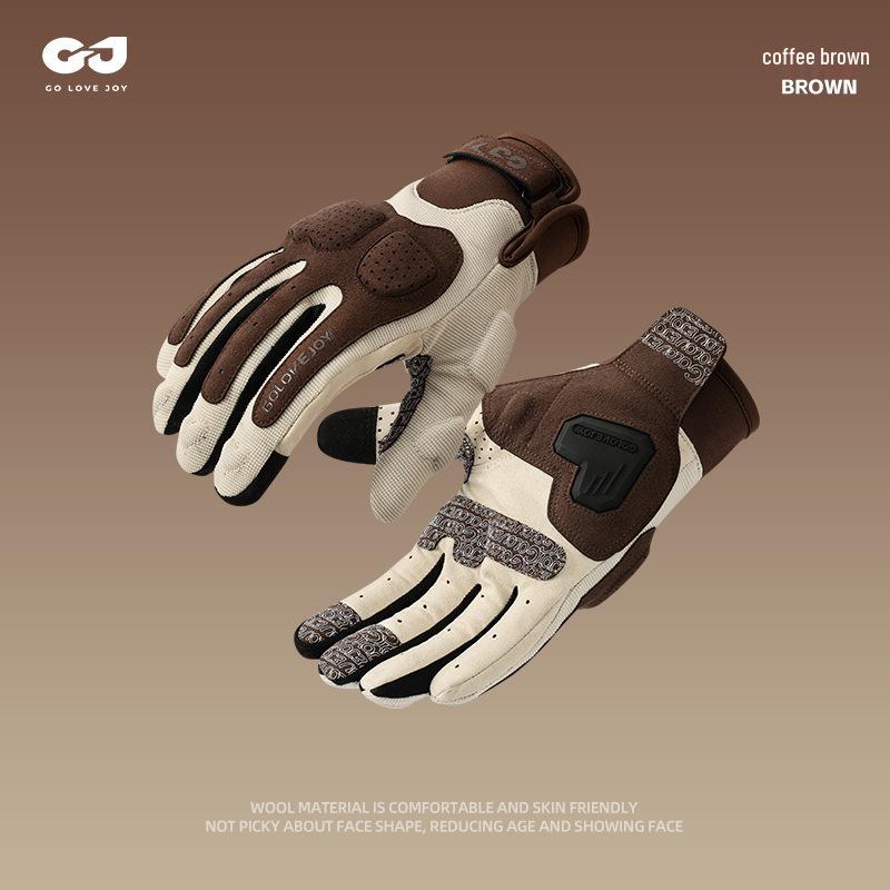 "XG79 Wear-Resistant Cycling & Mountaineering Gloves for Men & Women - Non-Slip, Colorful Outdoor Sports Gear"