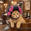 Soft Curly Hair Dog Hats Curly Hair Pet Headgear Pet Accessories Pet Head Cover  Cosplay