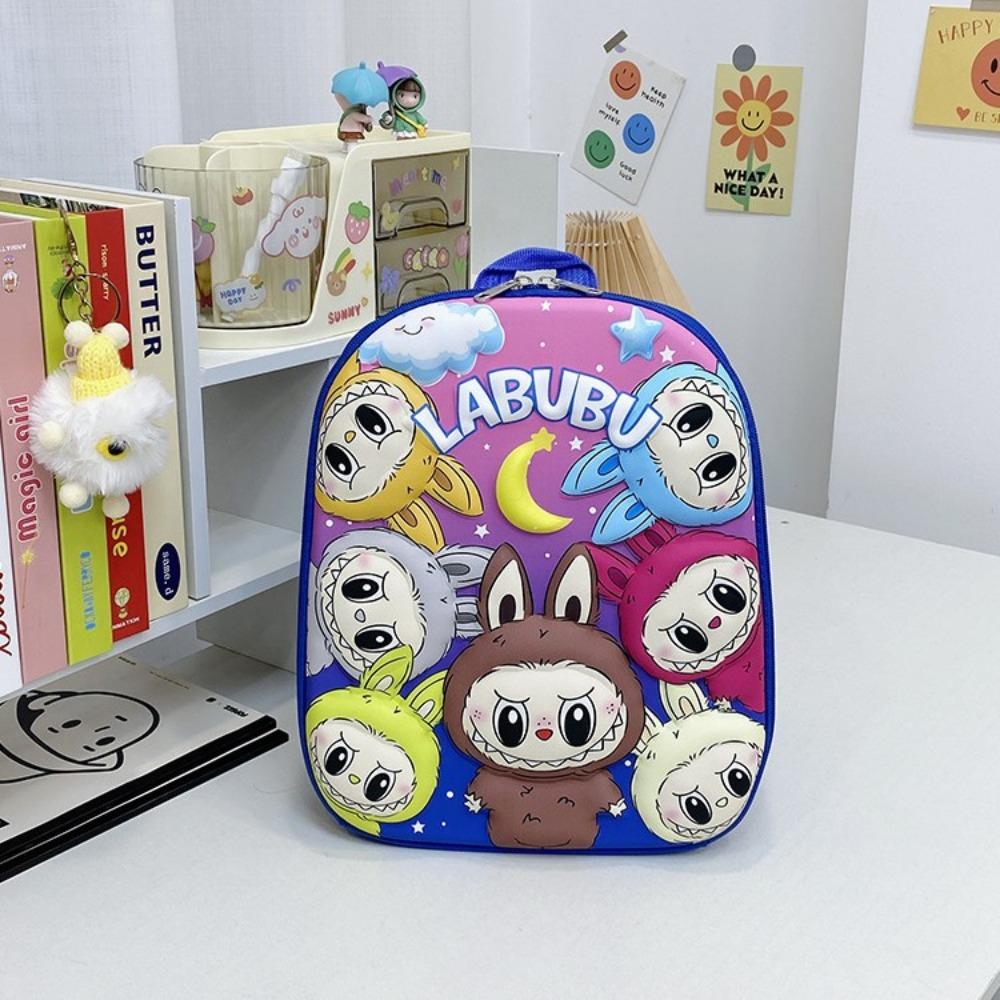 Cute Cartoon Boys and Girls Backpack Kindergarten Bag Outdoor Hard Shell Small Bag