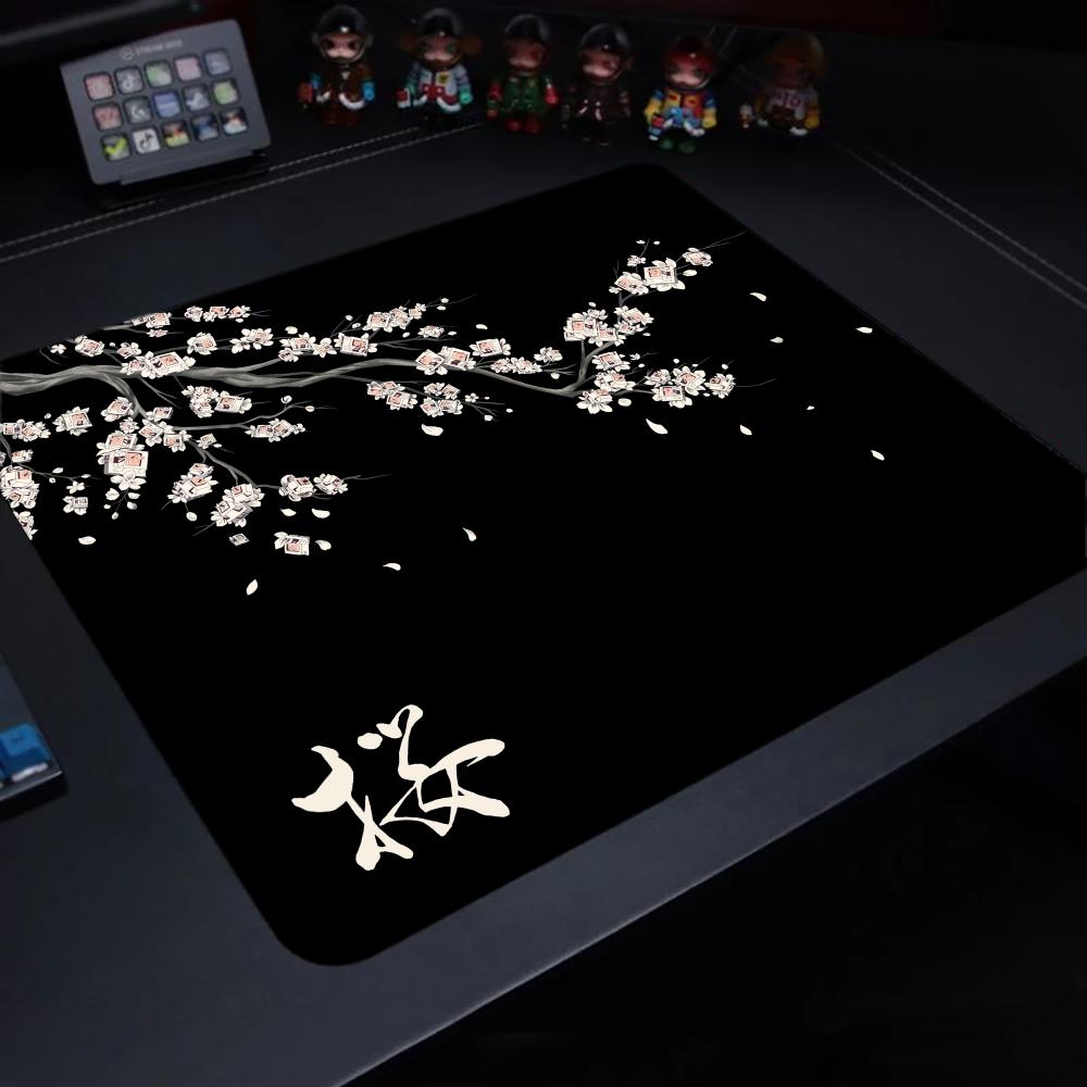Japan Cherry Blossom 22X18 40X45 Game Small Mousepad Computer Sakura Desk Mat Table Keyboard Pad Laptop Cushion Non-slip Deskpad