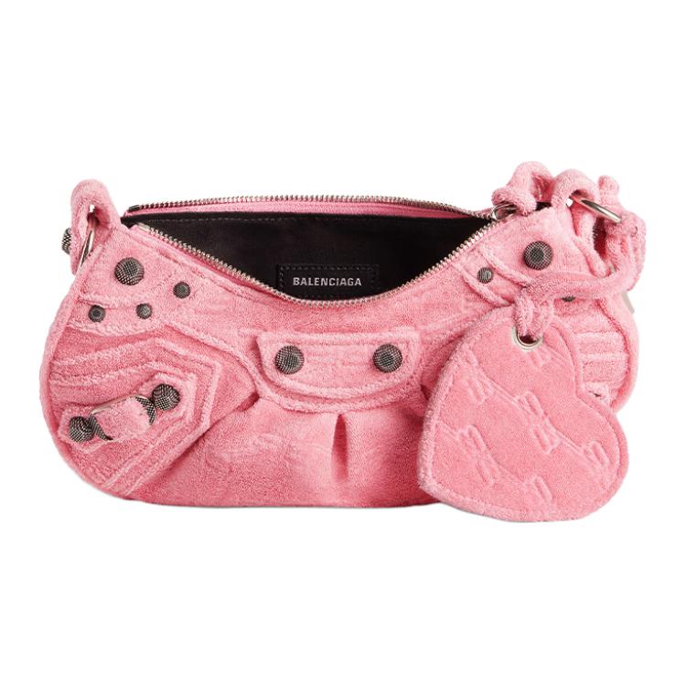 Balenciaga Le Cagole XS Shoulder Bag Pink Women Shoulder_bags 6713092AAFO5812