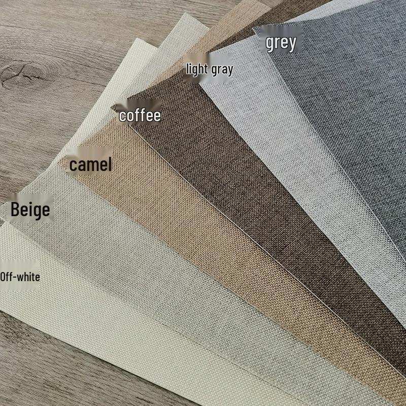 Linen-Like Self-Adhesive Cloth Repair Patch for Curtains & Tablecloths