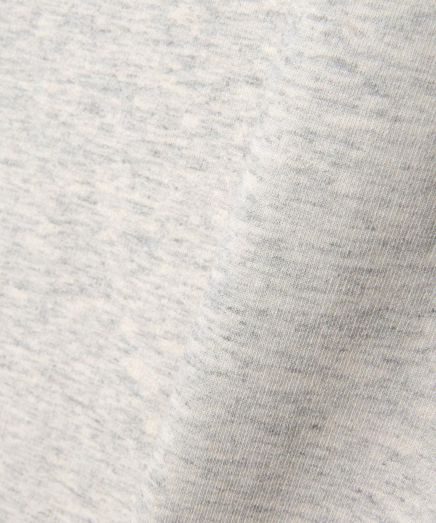 LEE Felt Twitch Logo Short Sleeve Sweatshirt Oatmeal