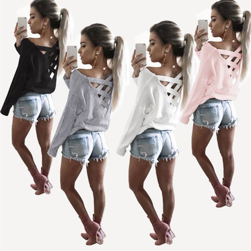 Premium Quality Mode Femmes Long Sleeve Tops For Casual Cotton T Shirts