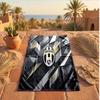 Asciugamano da Spiaggia in Microfibra con Stampa Juventus FC Asciugatura Rapida Assorbente Grande Asciugamano per Spiaggia Nuoto Viaggio