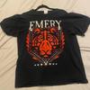 Emery Black Tiger T Shirt And Red