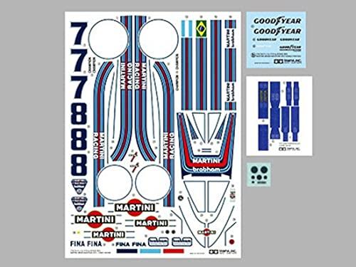 Tamiya 1/12 Big Scale No. 42 Martini Brabham BT44B 1975 Plastic Model Kit with Etched Parts (12042)