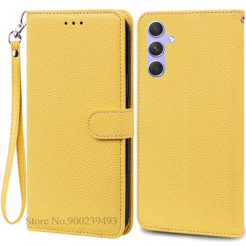 A35 5G Case For Samsung Galaxy A35 Case Leather Wallet Flip Case For Samsung Galaxy A35 5G Cover Coque Fundas Shell Etui